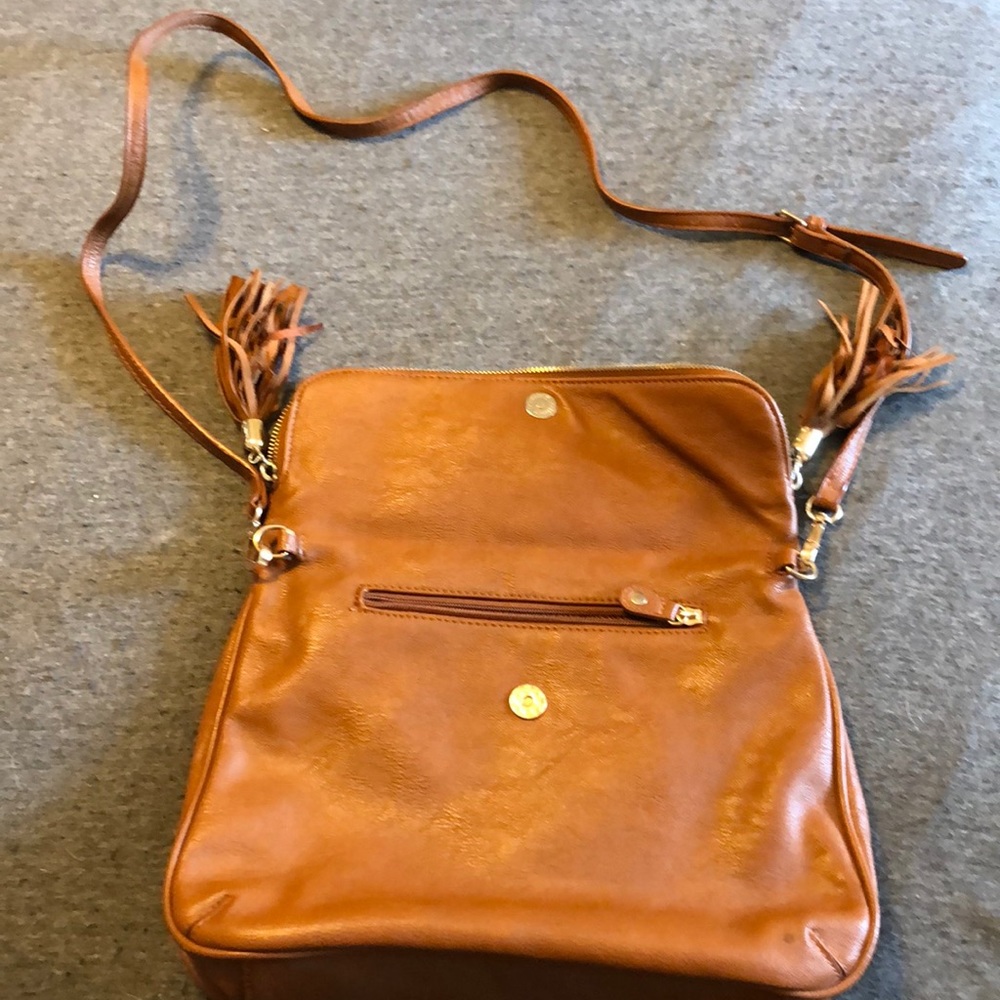EUC small tan crossbody bag